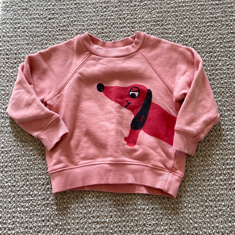 Mini rodini dachshund sweatshirt